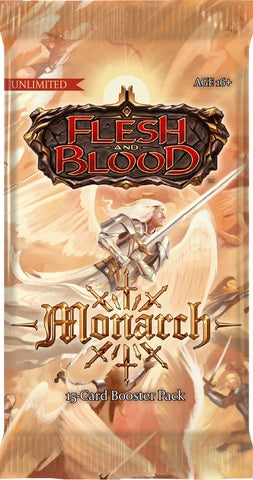 FaB Flesh and Blood Monarch 1ST EDITION Booster Pack