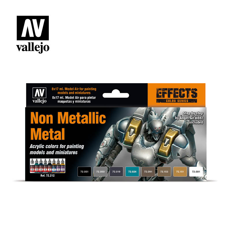 Vallejo Non Metallic Metal Set (8)