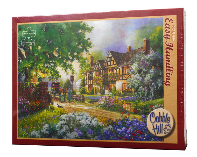 Cobble Hill Puzzle 275 Pc Easy Handling Old Coach Inn