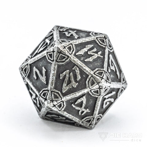 Die Hard Dice Dire D20 - Dark Iron Hexbreaker