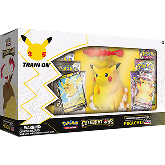 Pokémon Celebrations Pikachu VMax Premium Figure Collection