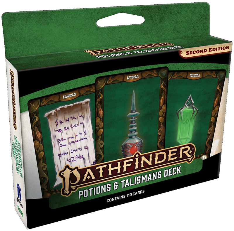 Pathfinder 2E Cards Potions and Talismans