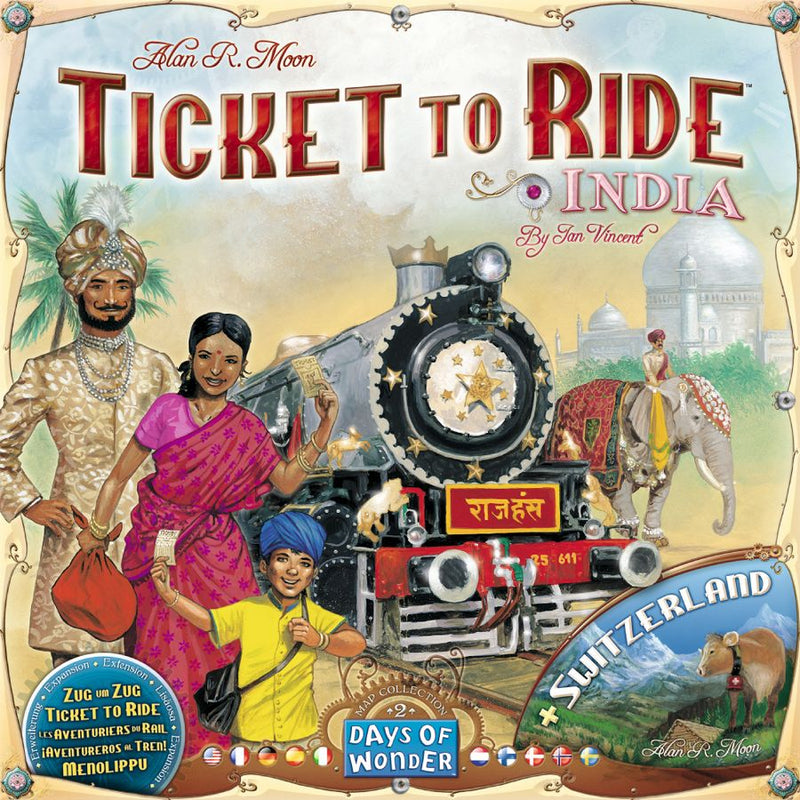 Bg Ticket To Ride Map 2 India