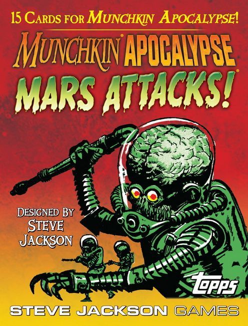 Munchkin Apocalypse Mars Attacks Booster
