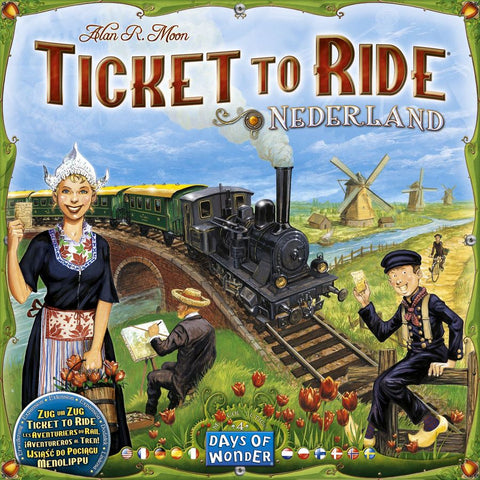 Bg Ticket To Ride Map 4 Nederland