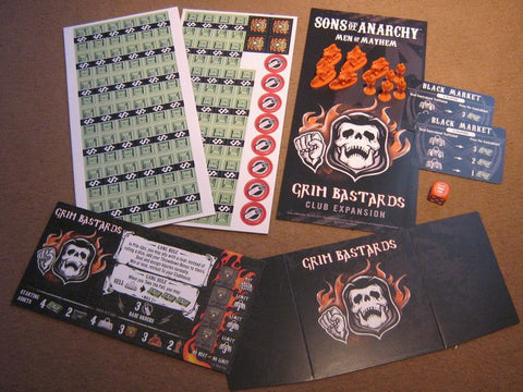 BG Sons of Anarchy: Men of Mayhem - Grim Bastards Club Expansion