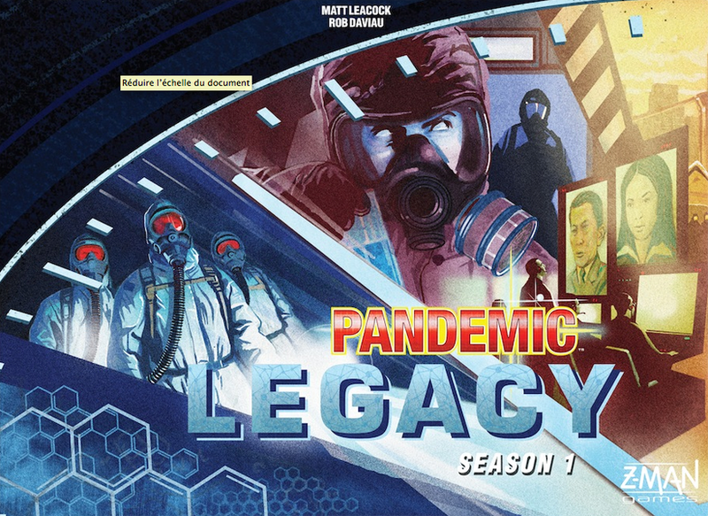 Bg Pandemic: Legacy (blue)