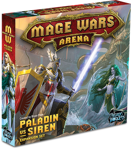 Mage Wars Arena Paladin Vs Siren