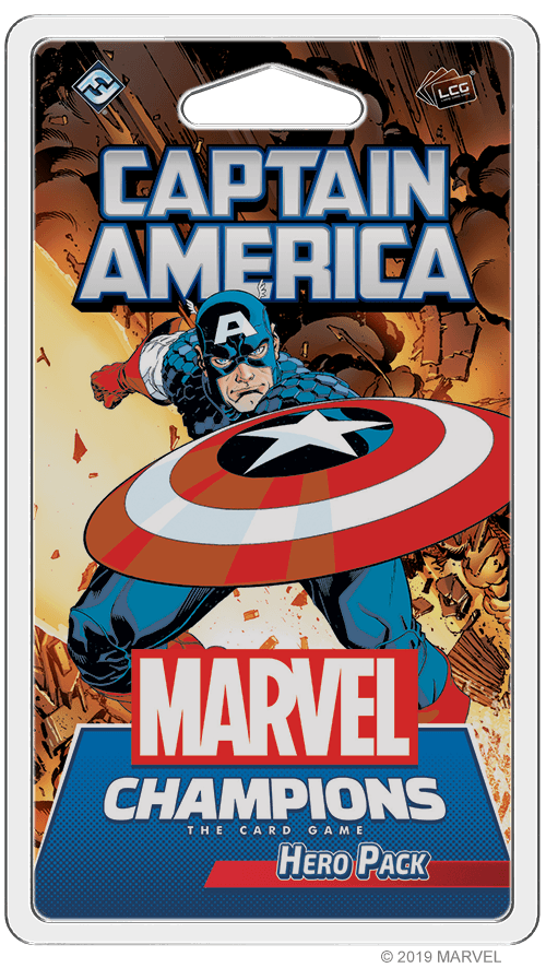 Marvel Champions Mc04 Captain America Hero Pack