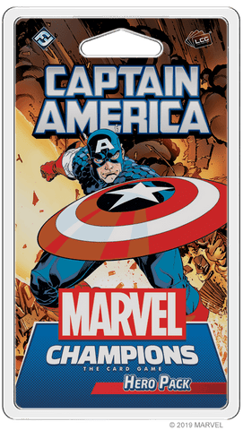 Marvel Champions Mc04 Captain America Hero Pack