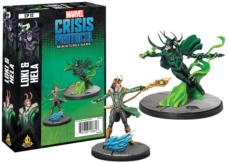 Mcp12 Marvel Crisis Protocol Loki & Hela Character