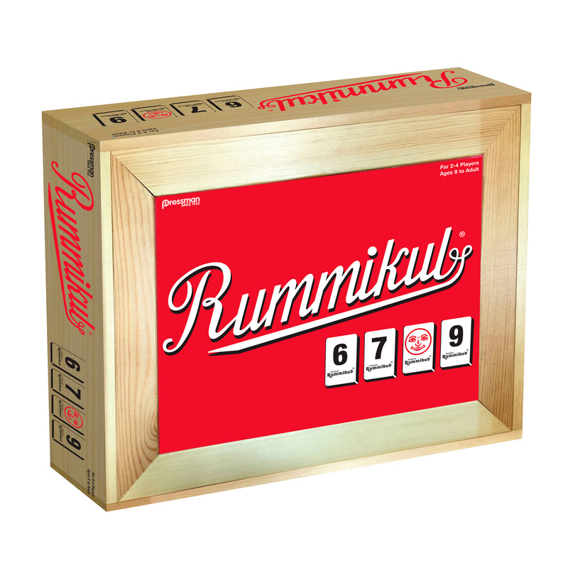 Mg Rummikub Large Numbers Wood Case