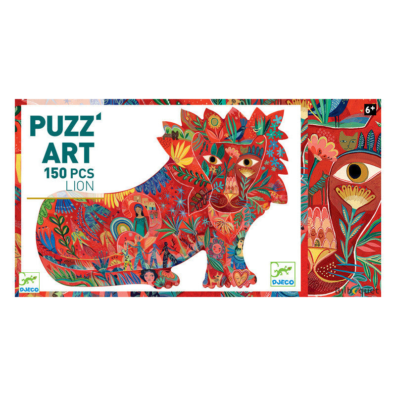 Puzzle Djeco Puzz' Art 150 Piece Lion