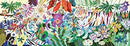 Puzzle Djeco Gallery Puzzle 1000 Piece Rainbow Tigers