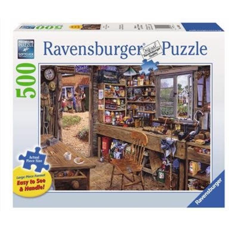 Ravensburger Puzzle 500 Piece Dad's Shed