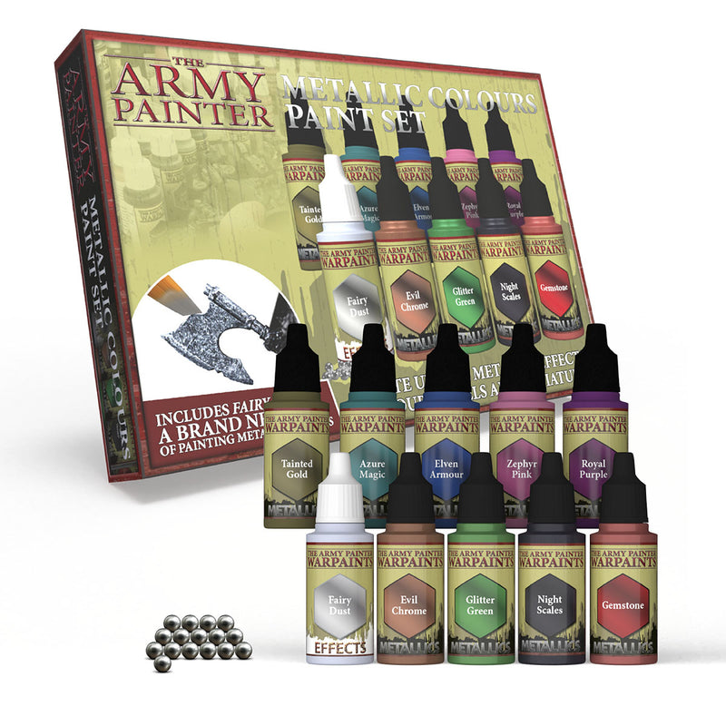 Army Painter Metallic Colours Paint Set WP8048