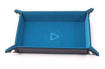 Die Hard Dice Folding Rectangle Tray W/teal
