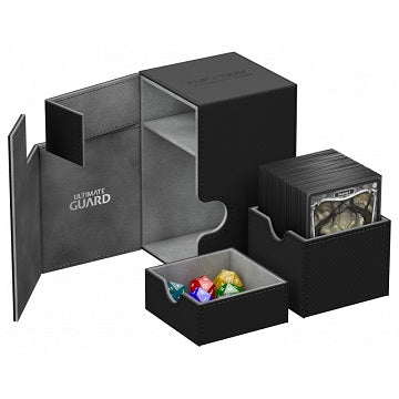 Ultimate Guard Deck Box Flip N Tray Xenoskin 100+ Black