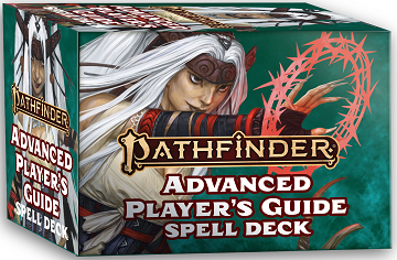 Pathfinder 2E Cards Advanced Player's Guide Spell Deck