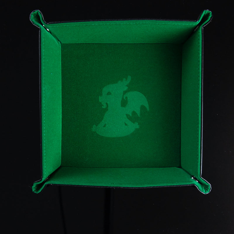 Little Dragon Dice Tray - Green