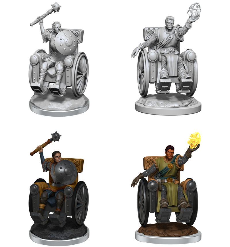 Wizkids Minis D&D 90523 Human Clerics