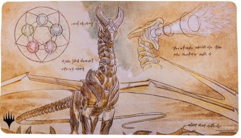 UP Playmat MTG Brothers War Schematic V7 UP Playmat MTG Brothers War Schematic V7