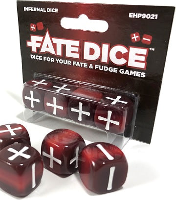 Rpg Fate Dice Infernal Dice