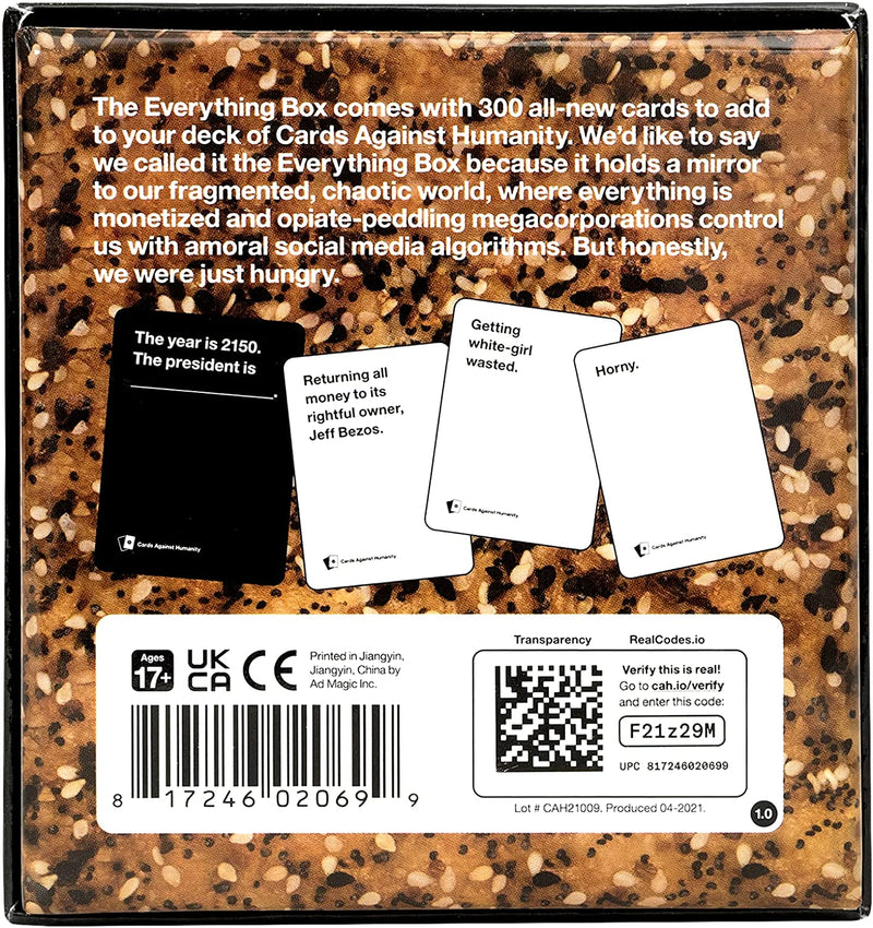 Pg Cards Against Humanity Everything Box