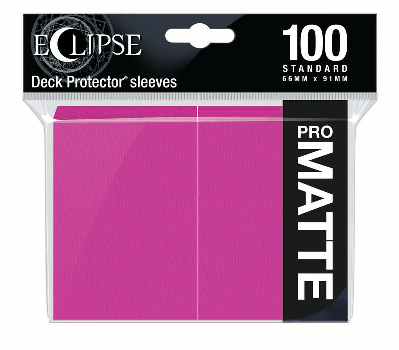 Ultra PRO Sleeves: Eclipse Matte Hot Pink (100ct)