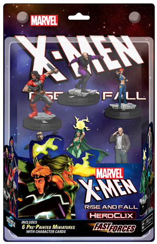 CLEARANCE HeroClix  Marvel X-Men Rise and Fall Fast Forces