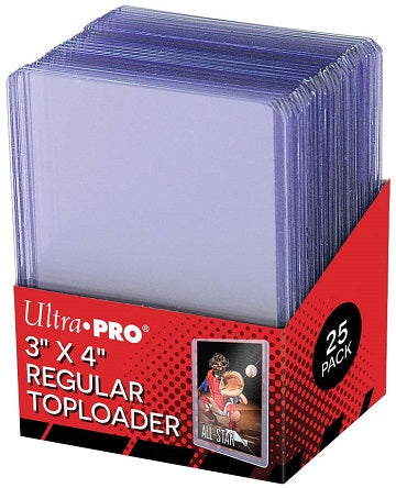 Ultra PRO Sleeves: Top Loader 25ct Up81222 Clear