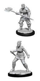 Wizkids Minis D&D 90145 Orc Barbarian Female
