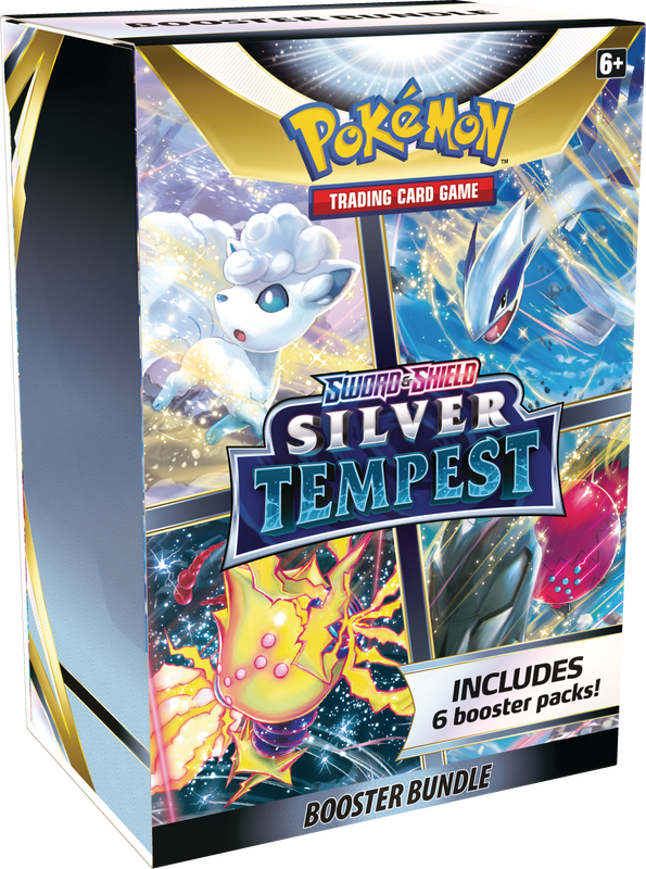 Pokémon Sword & Shield 12 Silver Tempest Booster Bundle