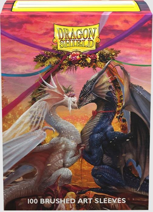 Dragon Shield Sleeves: Matte Art Valentine Dragon 2023 (100)