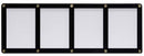 UP Screwdown Black Frame 4 Cards