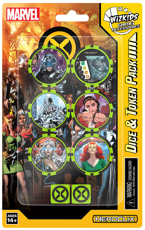 HeroClix X-Men House of X Dice and Token Pack