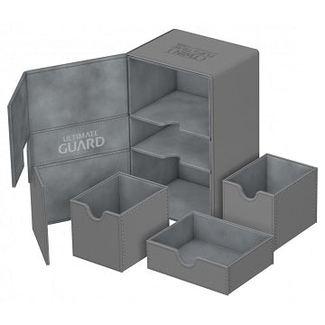 Ultimate Guard Card Box Twin Flip N Tray 160+ Grey