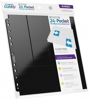 Ultimate Guard Portfolio 24-pocket Pages (10 Pk)