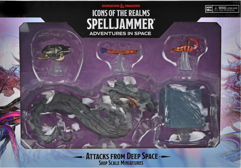 D&D Minis Icons of the Realms Spelljammer Attacks from Deep Space