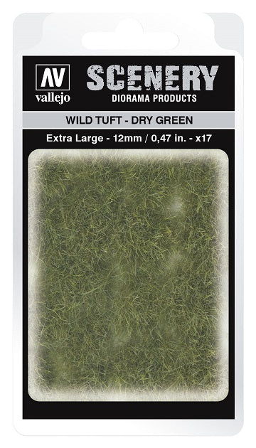 Vallejo: Scenery Extra Large Wild Tuft Dry Green