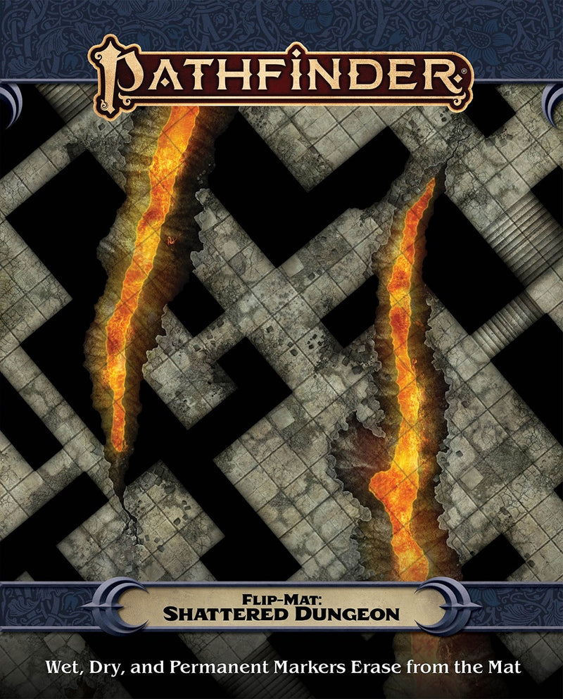 Pathfinder Flip-Mat Shattered Dungeon