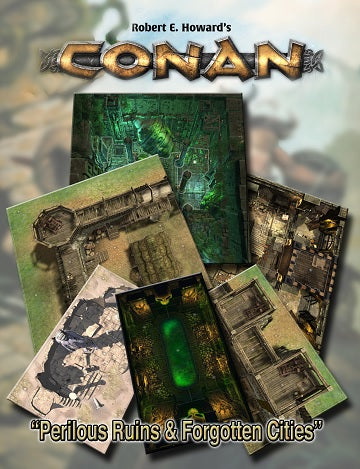 Rpg Conan: Perilous Ruins and Forgotten Cities Tile Set