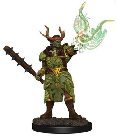 Wizkids Pathfinder Minis 77511 Half-Orc Druid Male Prepainted