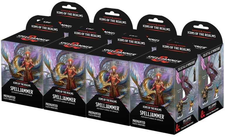 Wizkids D&D Minis Icons of the Realms 24: Spelljammer Booster Brick