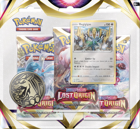 Pokémon Sword & Shield 11 Lost Origin 3PK Blister