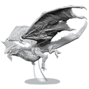 Wizkids Minis D&D 90566 Adult Silver Dragon Unpainted