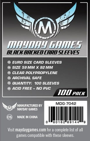 Card Sleeves Mayday  100 Euro Colour Mdg7042