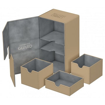 Ultimate Guard Deck Box Twin Flip N Tray 200+ Sand
