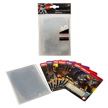 Ultra PRO Sleeves: Deck Protector Oversized Clear (40)