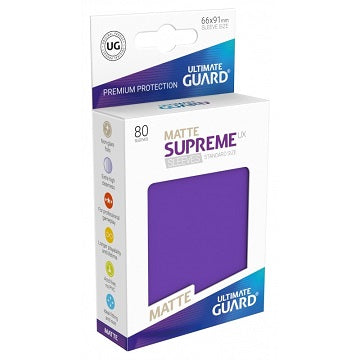 Ultimate Guard Sleeves: Supreme UX Matte Purple (80)